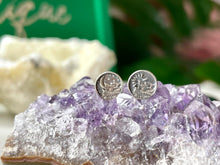 Load image into Gallery viewer, Day & Night Mountain Earrings in Silver