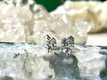 Load image into Gallery viewer, Twin Pines Earrings in Silver