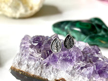 Load image into Gallery viewer, Three Trees Earrings in Silver