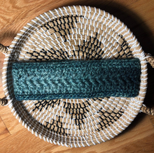 Load image into Gallery viewer, Ombre Green Chevron Ear Warmer Headband